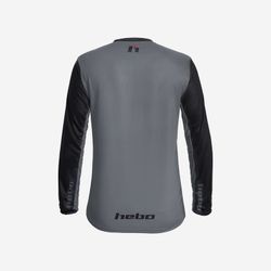 T-shirt di Trial grigia Tech Hebo