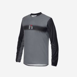 T-shirt di Trial grigia Tech Hebo