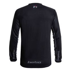 T-shirt tecnica nera Trial Hebo