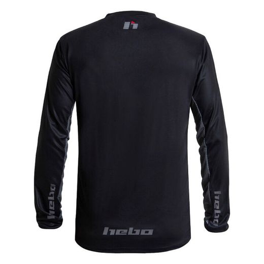 T-shirt tecnica nera Trial Hebo