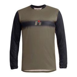 T-shirt Hebo Trial Tech verde
