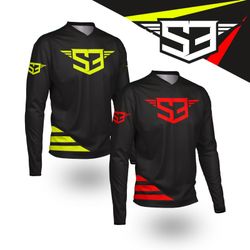 T-shirt Trial Colors S3 Parts rossa AN-RE1