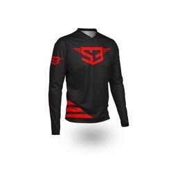 T-shirt Trial Colors S3 Parts rossa AN-RE1