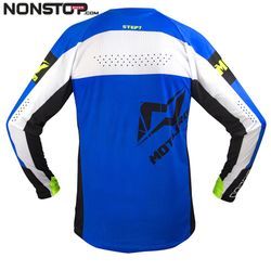 T-shirt Mots Step7 Trial Blu