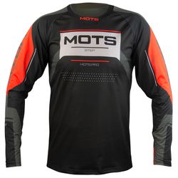 T-shirt Trial Mots Step8 Noir MT2119N