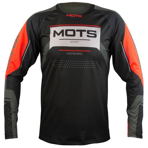 Mots Step8 Trial Black Jersey MT2119N