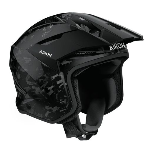 Airoh TRR II Carbon Gloss Trial Helmet PAI61A13840CA