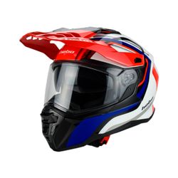 Casco Hebo Panam Blanco/Rojo HC3208
