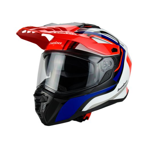 Casco Hebo Panam Blanco/Rojo HC3208