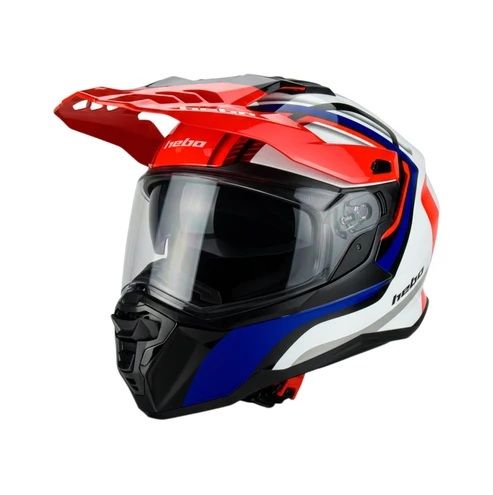 Casco Hebo Panam Blanco/Rojo HC3208