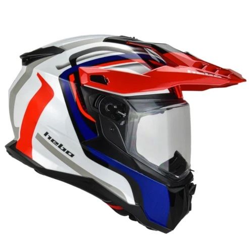 Casco Hebo Panam Blanco/Rojo HC3208