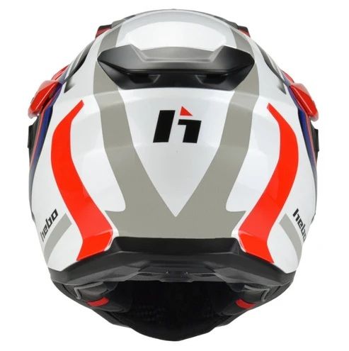 Casco Hebo Panam Blanco/Rojo HC3208