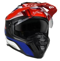 Casco Hebo Panam Blanco/Rojo HC3208