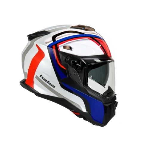 Casco Hebo Panam Blanco/Rojo HC3208