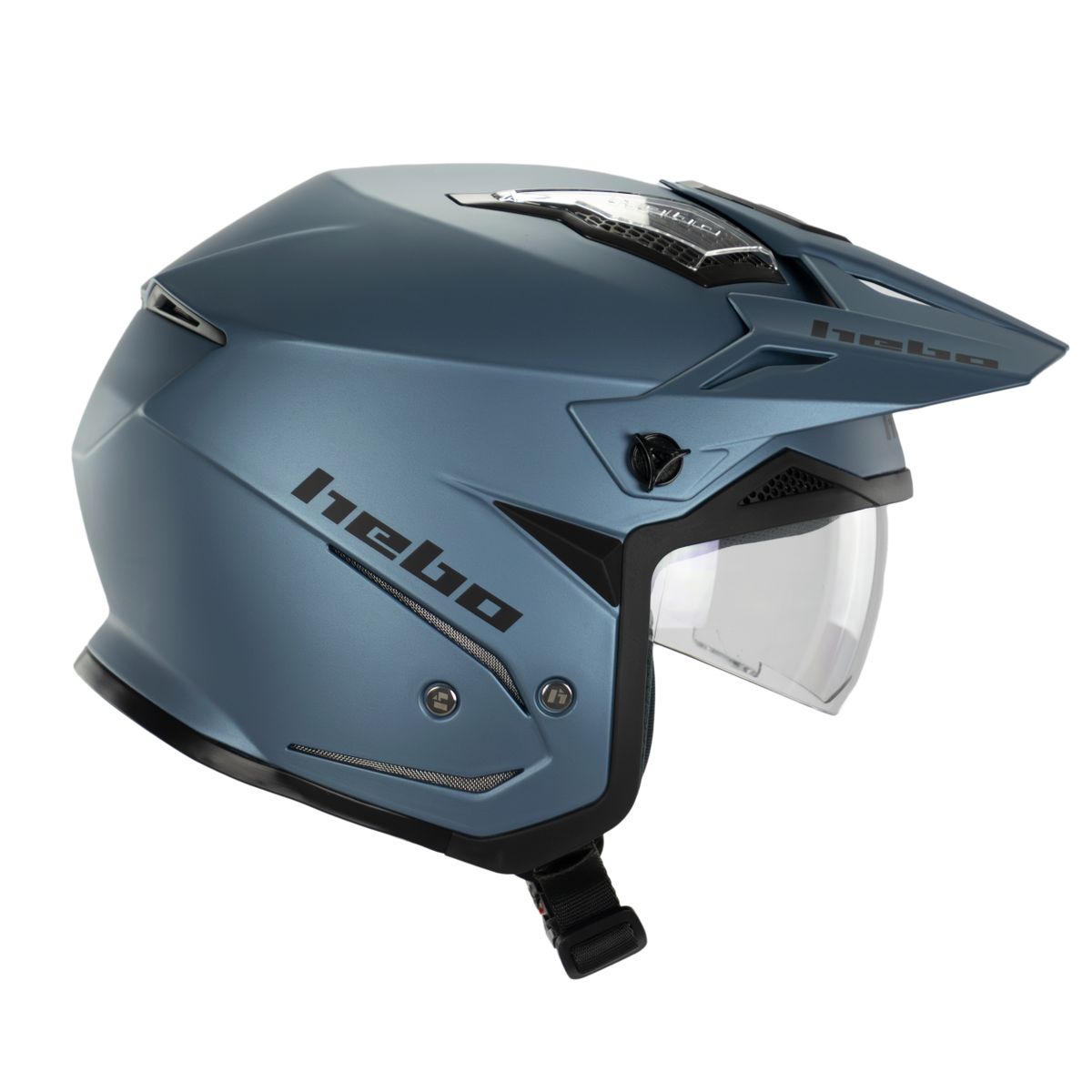 Casco Hebo Trial Zone 5 Duo Mate Azul S
