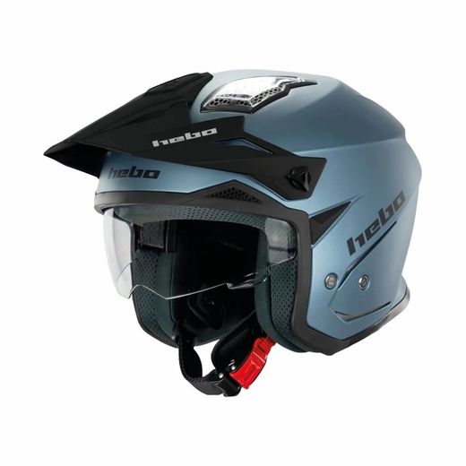 Hebo Trial Zone 5 Duo Matte Blue Helmet