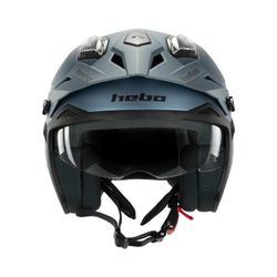 Hebo Trial Zone 5 Duo Helm Mattblau