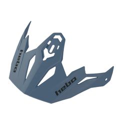 Hebo Trial Zone 5 Duo Helm Mattblau