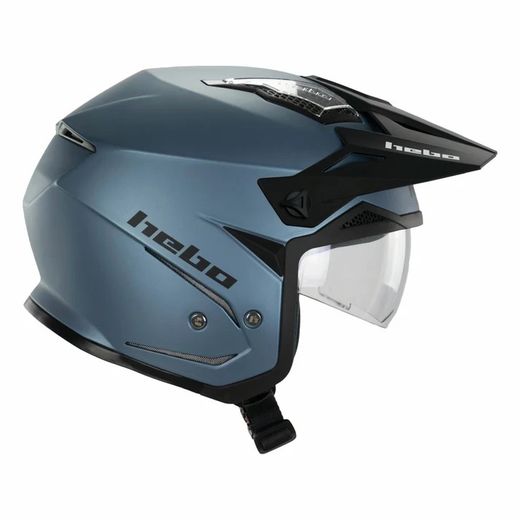 Hebo Trial Zone 5 Duo Matte Blue Helmet