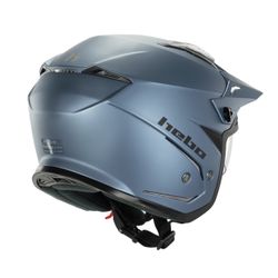 Hebo Trial Zone 5 Duo Helm Mattblau