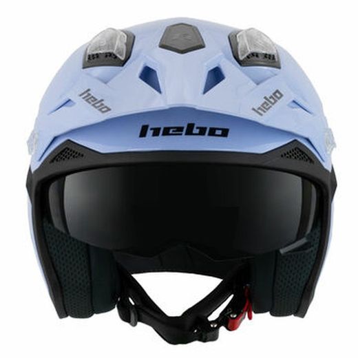 Capacete Hebo Zone 5 Trial Monocolor Azul 2025