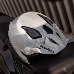 Casco da Trial Hebo Zone 5 Monocolore Bianco 2025