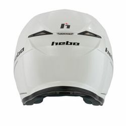 Casco da Trial Hebo Zone 5 Monocolore Bianco 2025