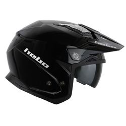 Hebo Trial Helm Zone 5 Monocolor Gloss Black 2025