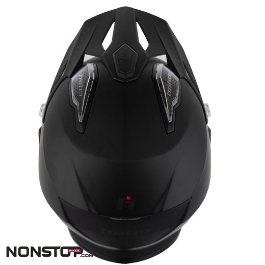 Hebo Trial Helm Zone 5 Monocolor Mattschwarz 2025