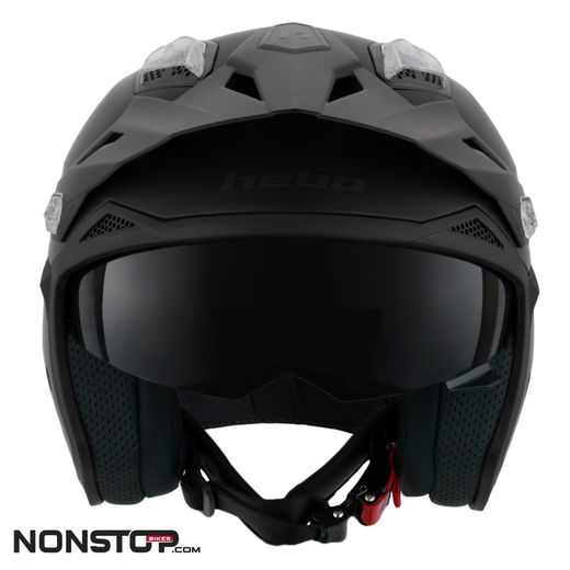 Hebo Trial Helm Zone 5 Monocolor Mattschwarz 2025