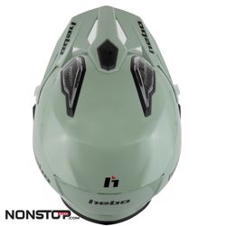 Capacete Hebo Zone 5 Trial Monocolor Verde 2025