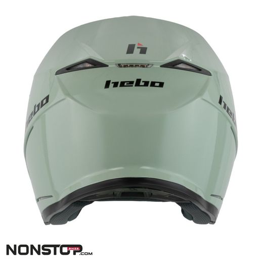 Capacete Hebo Zone 5 Trial Monocolor Verde 2025