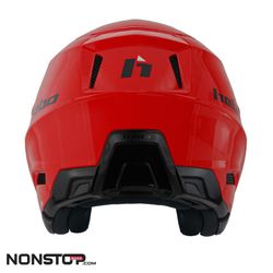 Hebo Trials Helm Zone Pro Monocolor Rot 2025