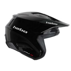 Casco Hebo Zone Trial Pro Monocolore Rosso 2025