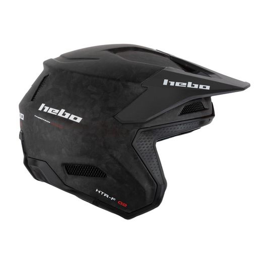 Casco Carbono Mate Hebo Trial Zone Race Carbon Forged 2025