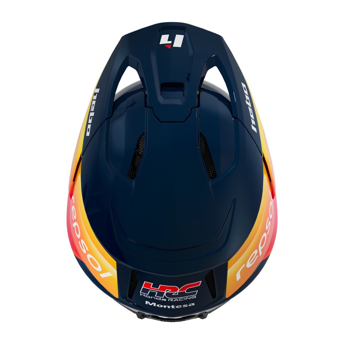 HRC Team Repsol Helmet Trial Hebo Zone Pro HTR F02 2026 HC1054A