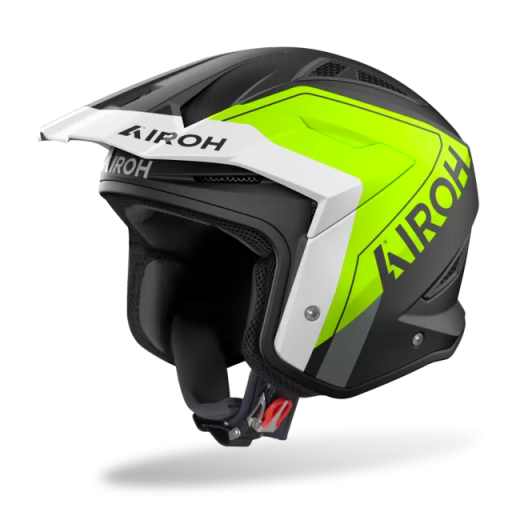 Airoh TRR II HUNT Jethelm Schwarz/Mattgelb