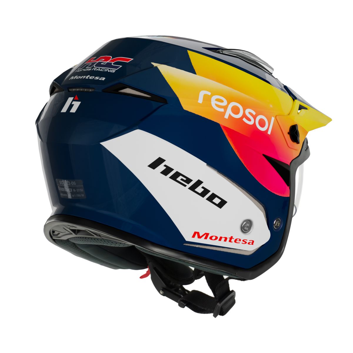 Repsol Zone 5 Hebo Trial V6 HC1181A Helmet — NonStop Bikes