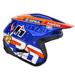Toni Bou Capacete Trial Hebo Zone Pro 2025