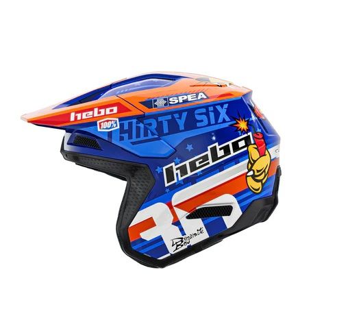 Toni Bou Capacete Trial Hebo Zone Pro 2025