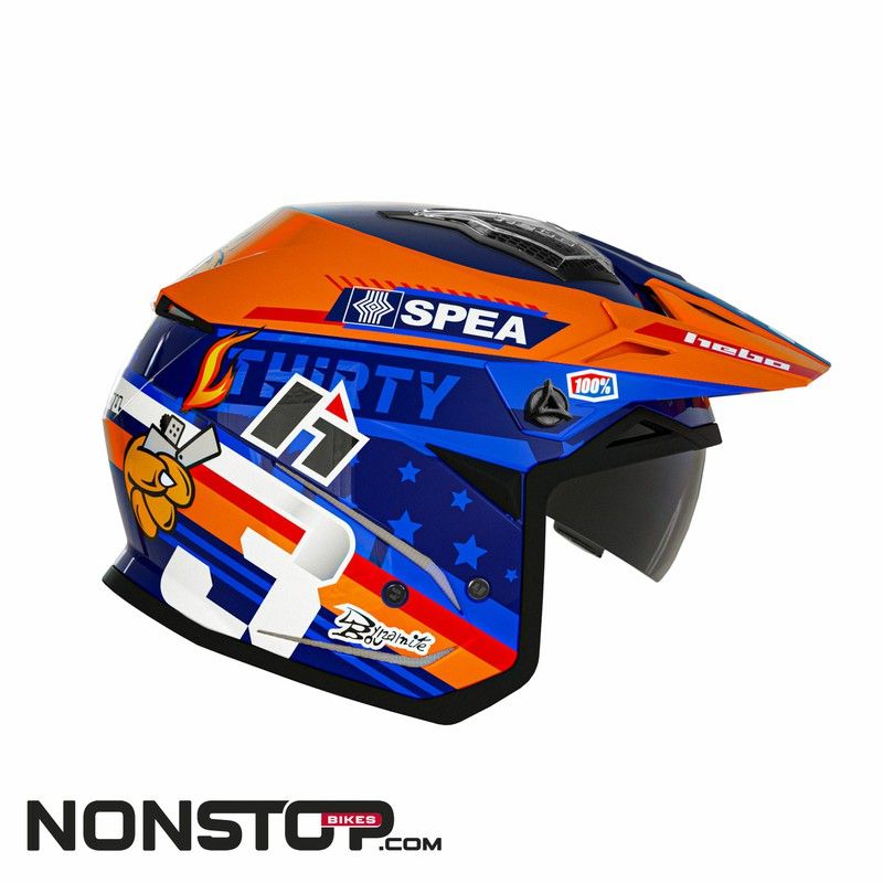 Toni Bou Capacete Zone 5 Trial Hebo 2025 — NonStop Bikes