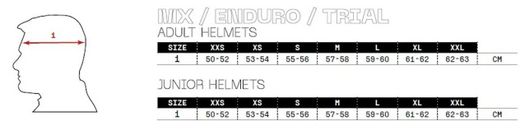 Casco Trail Carbono Hebo XP-28 DS Explorer HC3209N