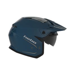 Casque Trial Hebo Zone 5 Duo Bleu 2025