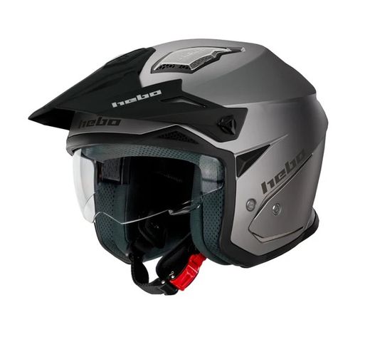 Hebo Zone 5 Duo Trial Helmet Grey 2025