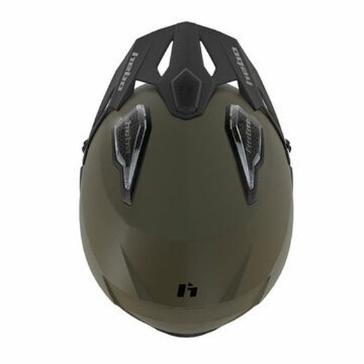 Hebo Zone 5 Duo Trial Helm Khaki Grün 2025