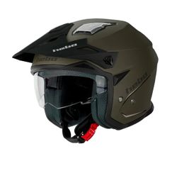 Hebo Zone 5 Duo Trial Helmet Khaki Green 2025