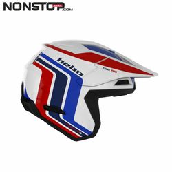 Hebo Zone Pro Classic Trial-Helm Weiß