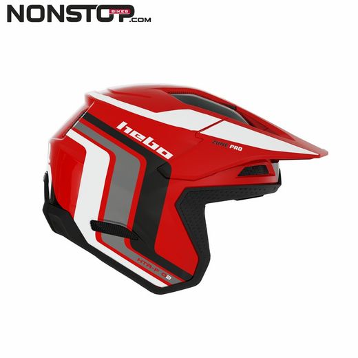 Casque Hebo Trial Zone Pro Classic Rouge 2025