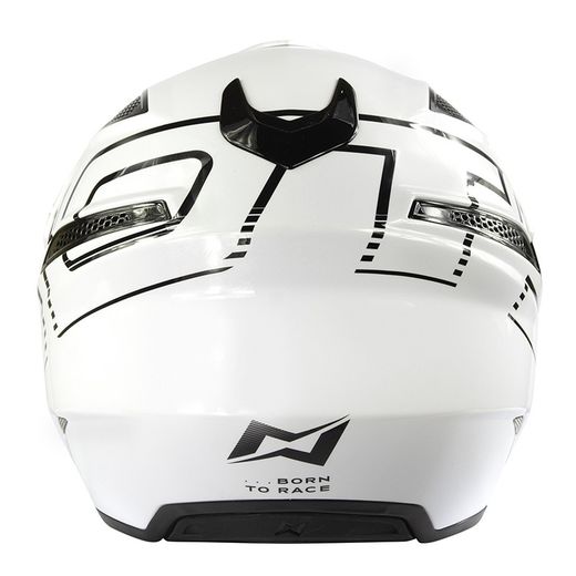 Capacete Mots GO2 Trial Branco 23