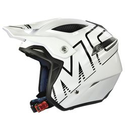 Capacete Mots GO2 Trial Branco 23